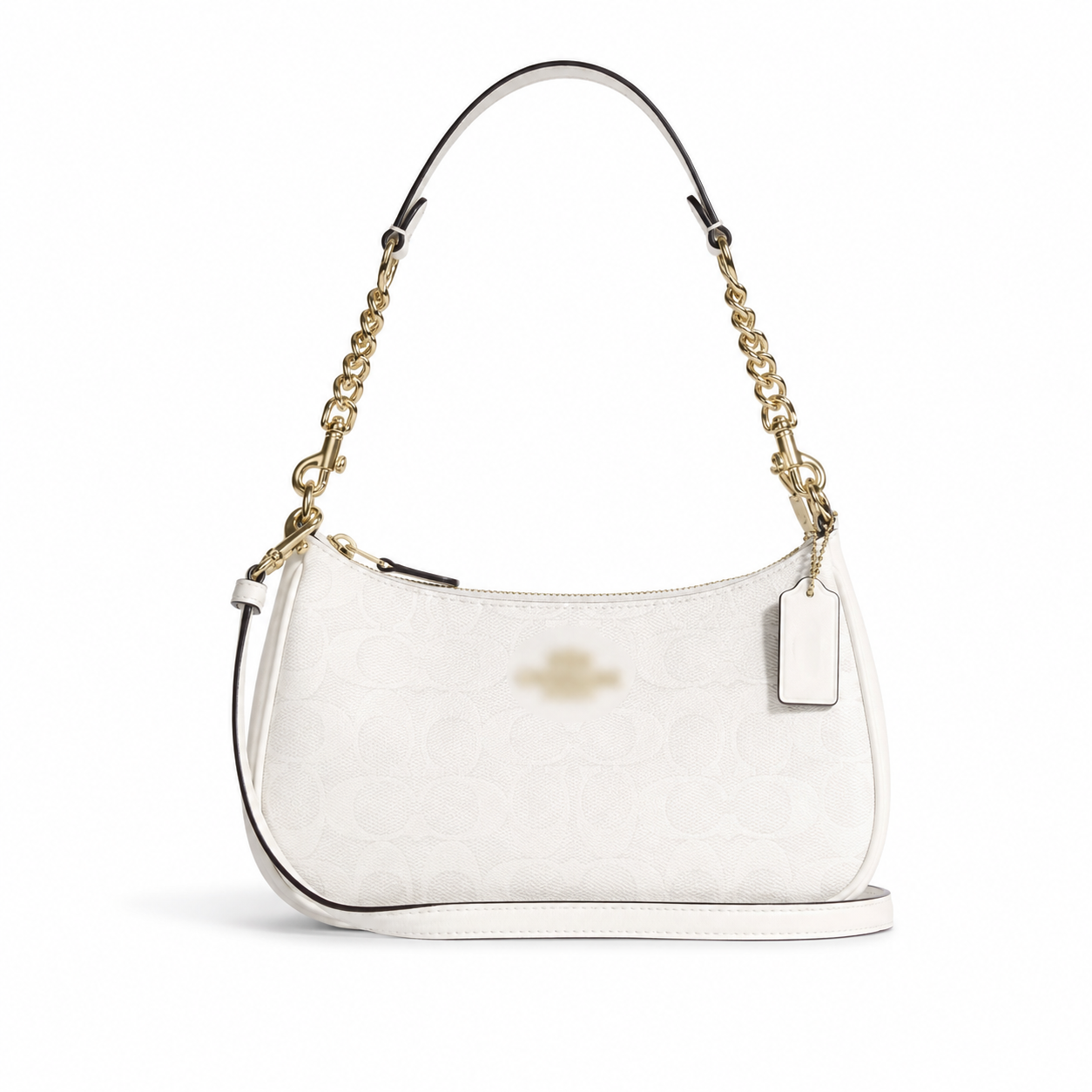 white Teri purse