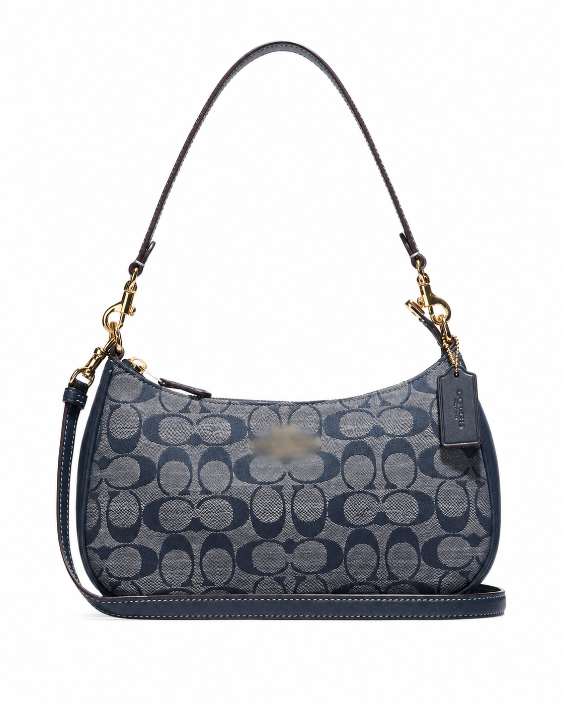 demin teri purse
